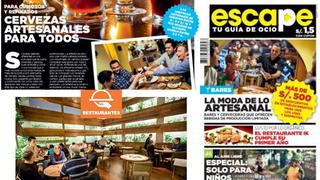 Desde el jueves 14, descubre Escape: Tu guía de ocio