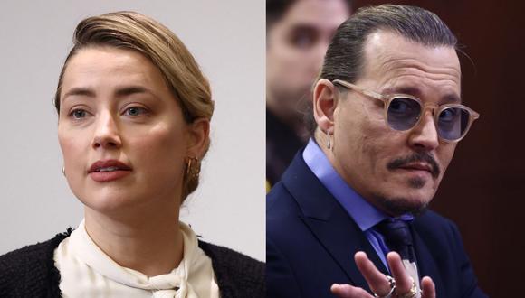 Amber Heard afirma que le pidió el divorcio a Johnny Depp porque temía morir. (Fotos: AFP/ EFE)