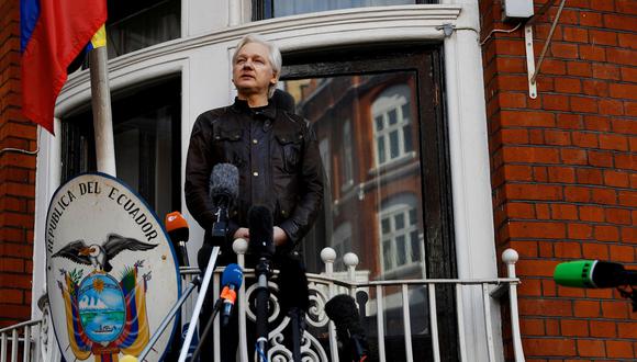 Julian Assange, refugiado desde hace 2.487 días en la embajada de Ecuador en Londres... ¿y ahora que viene para el fundador de WikiLeaks? (Reuters).