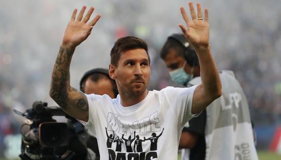 Lionel Messi fichó esta semana como nuevo futbolista del PSG. (Fuente: Reuters)