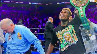 ¡Jermell Charlo recuperó el cinturón superwélter CMB! Venció por nocaut técnico a Tony Harrison en el asalto once del combate en Ontario [VIDEO]