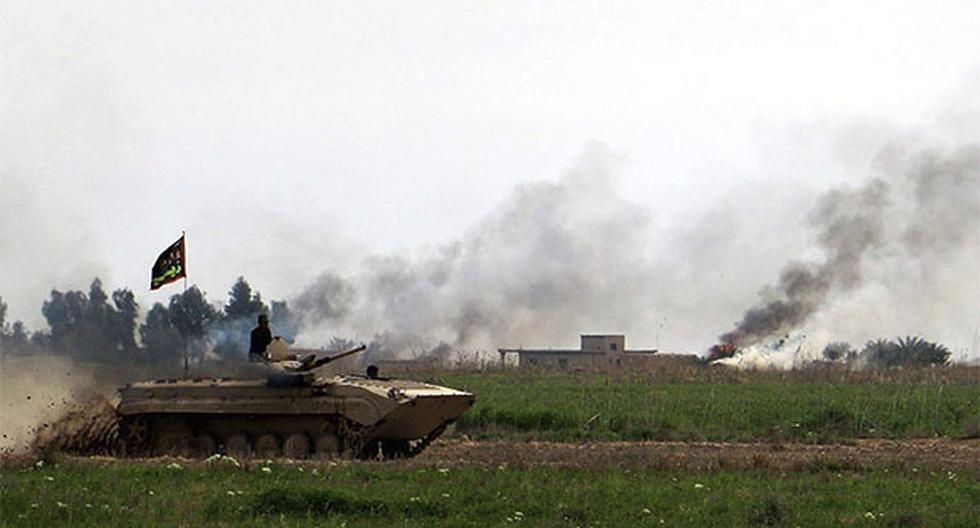Ejército iraquí avanza sobre Tikrit para expulsar a los yihadistas. (Foto: EFE)