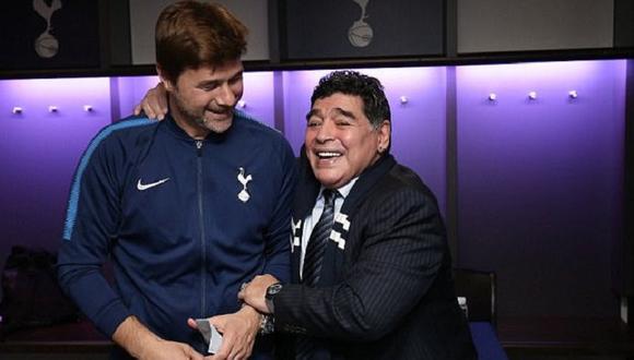 Pochettino comparó a uno de sus jugadores con Diego Armando Maradona. (Foto: AFP)