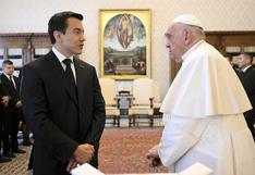 Noboa le dice al papa Francisco que seguirá “luchando”