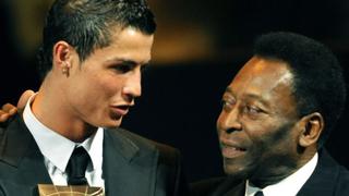 Pelé y la curiosa descripción en su Instagram después de que Cristiano Ronaldo rompa su récord 