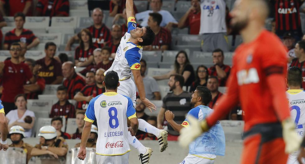 Capiatá volvió a robarse el protagonismo en la Copa Libertadores. (Foto: EFE)