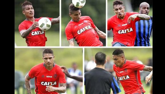Paolo Guerrero lucha contra la frustración en el Flamengo