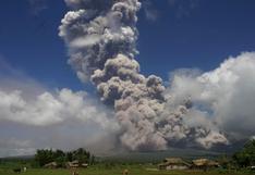 La impactante erupción del volcán Mayón en Filipinas