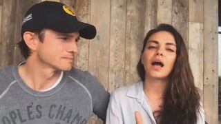 Ashton Kutcher sorprende al revelar cómo le declaró su amor a Mila Kunis: “Estaba borracho”