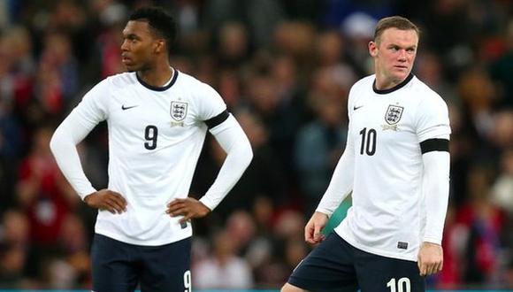 Perú-Inglaterra será para probar dupla Rooney-Sturridge