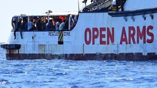 Italia autoriza desembarco de 27 menores del buque humanitario Open Arms