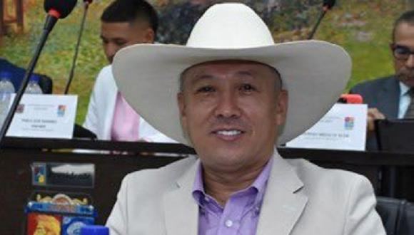 El concejal Jhon Fredy Gil, asesinado en Jamundí, departamento del Valle del Cauca. (Foto de Twitter/X @AJamundiValle)