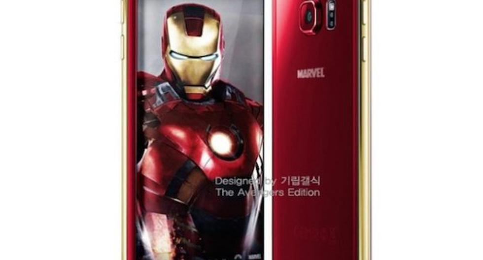 Así podría lucir el modelo del S6 en versión Iron Man. (Foto: Difusión)