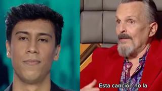 ¿Por qué Miguel Bosé le dijo a participante de Cover Night: “Esa canción no la puede cantar un hetero”?