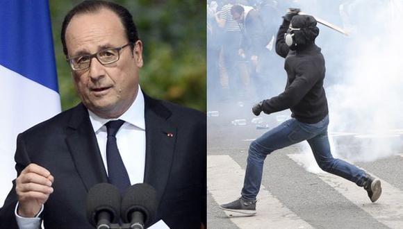 Francia: Hollande seguirá con reforma laboral pese a protestas