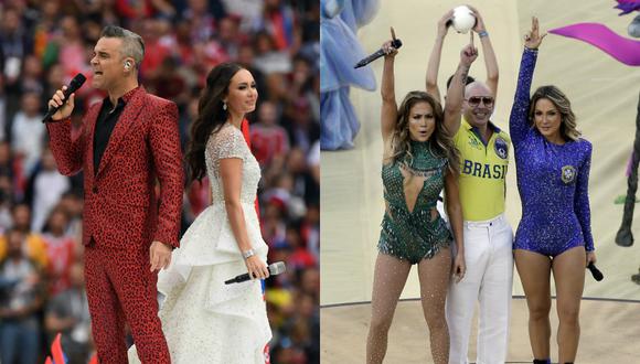 Dos lados de la inauguración del Mundial (Foto: AP)