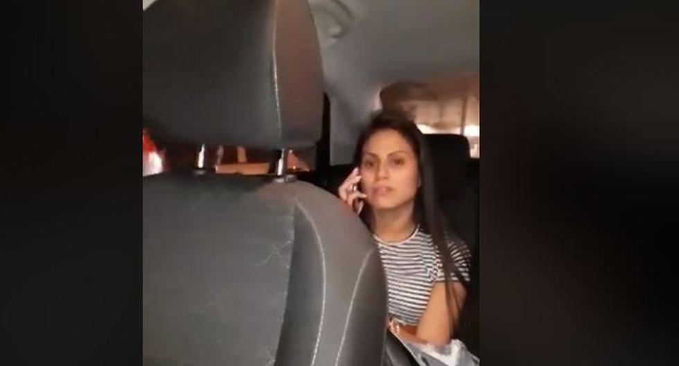 Uber se pronunció sobre la agresión física de pasajera hacia taxista. (Foto: Video- Facebook)