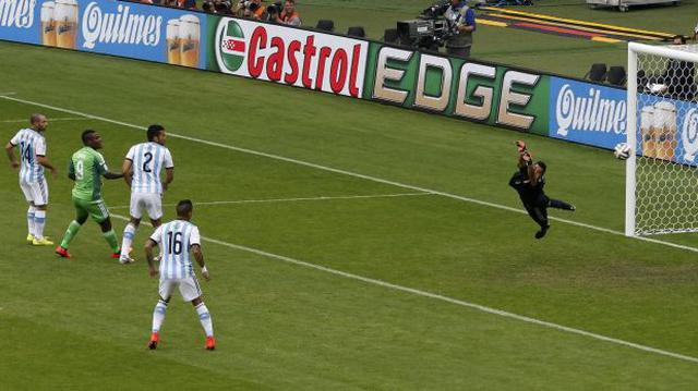 Con este golazo el nigeriano Musa puso el 1-1 ante Argentina - 3