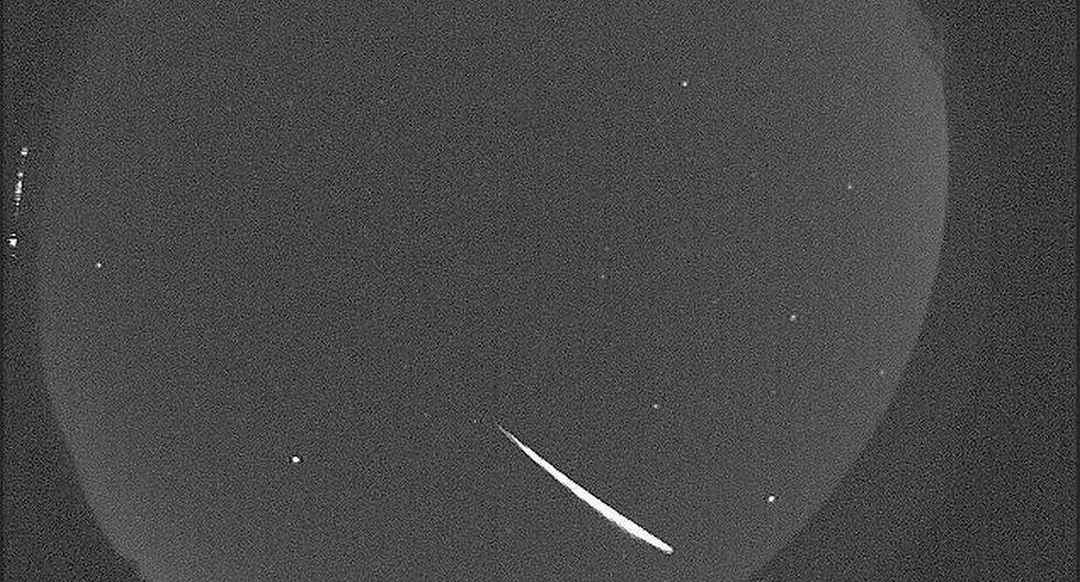 NASA: un meteorito de las Cuadrántidas. (Foto: NASA)