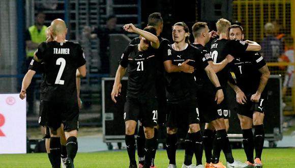 Austria se impuso 3-0 a Croacia en la Nations League | Foto: AFP