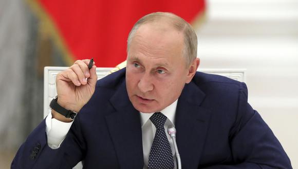 El presidente de Rusia, Vladimir Putin, ya fue propuesto para este galardón en el 2014. (Mikhail Metzel, Sputnik, Kremlin Pool Photo/AP).