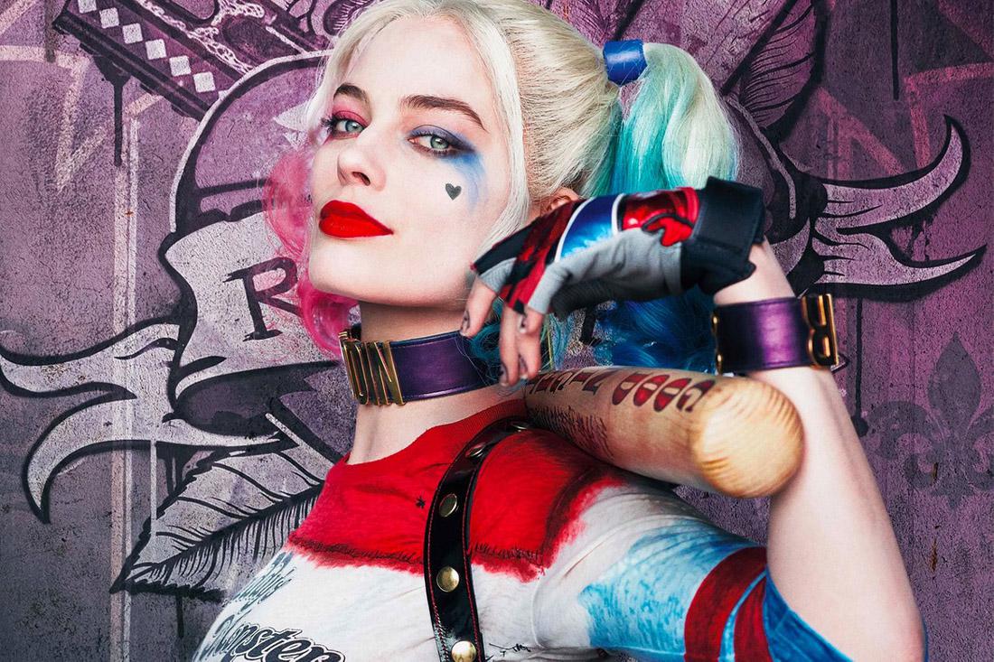 Margot Robbie com Harley Quinn. (Foto: Difusión)