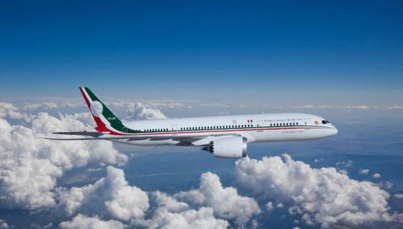 En un año el avión presidencial de México no pudo venderse. (Foto: Gobierno de México, vía BBC Mundo).