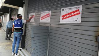 Mesa Redonda: 99 establecimientos de zona comercial fueron clausurados