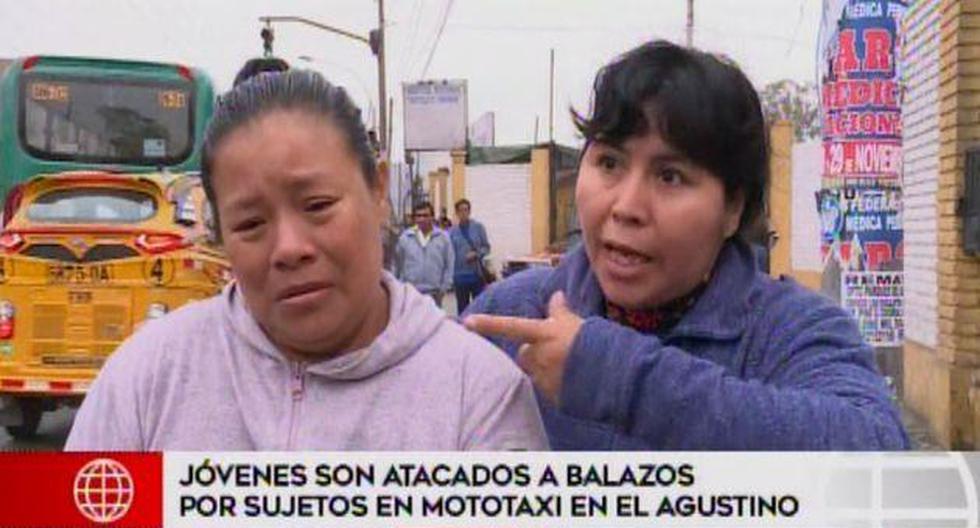 Los atacantes serían conocidos delincuentes en el cerro El Agustino. (Foto: Captura/América Noticias)