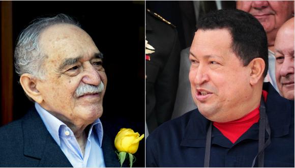El nobel de Colombia, Gabriel Garc&iacute;a M&aacute;rquez falleci&oacute; en abril del 2014 y el ex presidente venezolano, Hugo Ch&aacute;vez, en marzo del 2013. (Foto: AP)