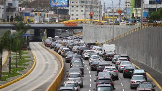 Puente Junín: sorpresivo cierre de Vía Expresa genera caos en el tránsito | FOTOS