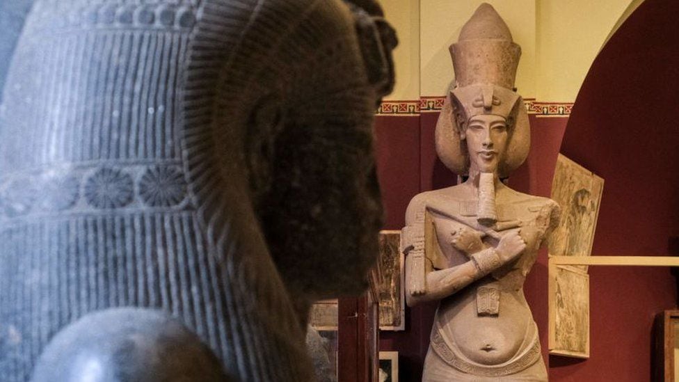 Akhenaten was depicted in a completely unusual way for Egyptian history.