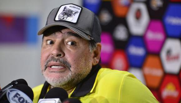 Diego Maradona: (Foto: EFE)