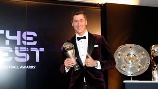 Robert Lewandowski ganó el premio The Best 2021 a mejor futbolista del año