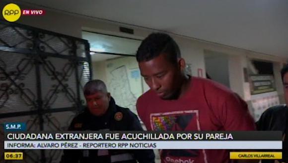 Edward José Espinoza Meneses atacó a su pareja cuando ella intentó terminar con la relación. (Captura: RPP Noticias)