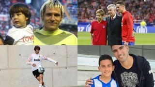 El futuro es hoy: 13 hijos de exfutbolistas españoles que ya brillan en la cantera [FOTOS]