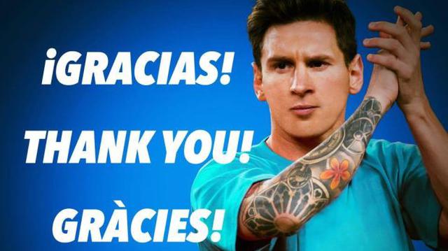 Facebook: Lionel Messi envió mensaje tras sufrir dura lesión  - 1