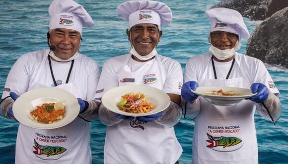 Pescadores cocineros vendieron 4 mil platos en Mistura