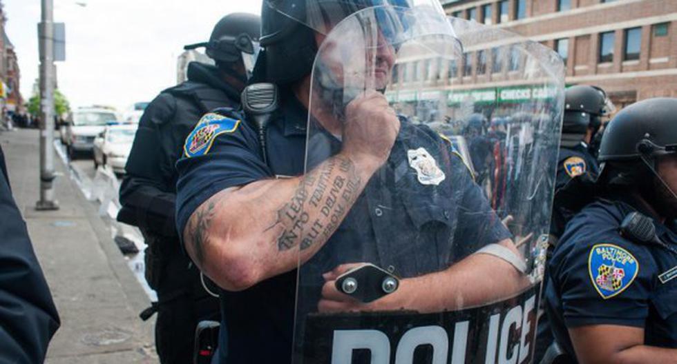 EEUU: Policía de Baltimore mató a un afroamericano desarmado. (Foto: 7dias.com.do)