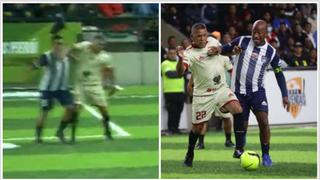 ‘Puma’ Carranza fue expulsado por un codazo en clásico de Fútbol 7 que ganó Universitario | VIDEO