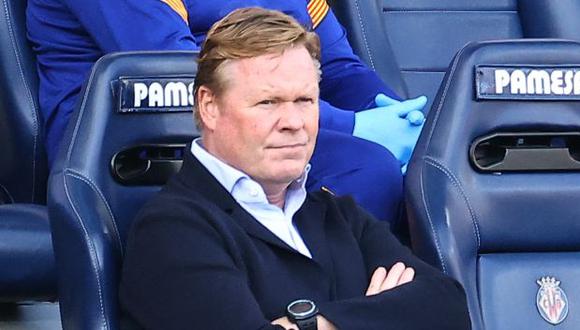 Koeman tiene contrato con Barcelona hasta el 30 de junio del 2022. (Foto: AFP)