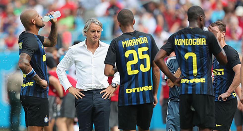 Inter de Milan decidió despedir a Roberto Mancini a poco del inicio de la Serie A. (Foto: Getty Images)
