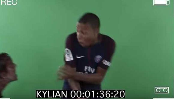 Kylian Mbappé y Marco Verratti fueron los protagonistas de una broma de Hallowen gestada por el PSG. (Foto: Captura)