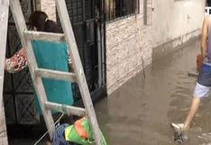 Río Surco: con máquinas hidrojets Sedapal atiende una inundación