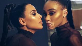 Kim Kardashian anuncia colección de maquillaje junto a Winnie Harlow