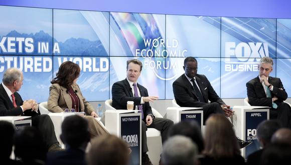 Davos debate pros y contras de la reforma tributaria de Trump. (Foto: Bloomberg)