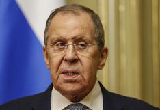 Lavrov denuncia que los “descendientes de Napoleón y Hitler” quieren derrotar a Rusia