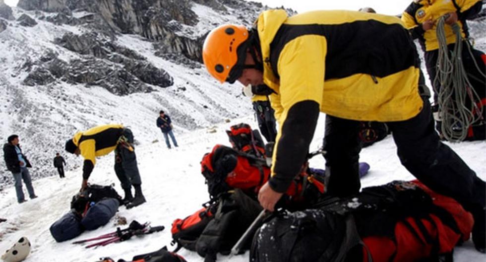Cuatro montañistas, dos peruanos y dos mexicanos, desaparecieron tras una avalancha en el nevado Huascarán la tarde del lunes 18 de julio. (Foto: Agencia Andina)
