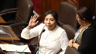 Betssy Chávez: Poder Judicial formaliza investigación preparatoria en su contra tras su desafuero