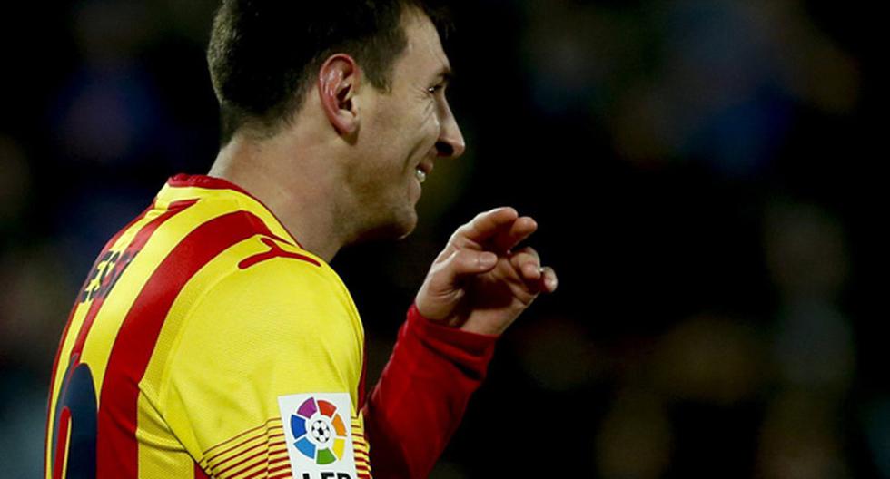 Lionel Messi anotó un verdadero golazo, pero que fue bien anulado en el 2013 (Foto: EFE)